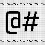 hashtag at